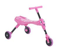 Scuttlebug Butterfly 3-Wheel Foldable Ride-On Tricycle for 1+ Year Old Boys and Girls, Fun Indoor and Outdoor Trike, No Surface Scratches, Ride on Toddler Bike for Toddler’s Balance and Motor Skills