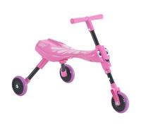 Scuttlebug 3-Wheel Foldable Ride-On Tricycle for 1+ Year Old Boys and Girls, Butterfly Trike, Antennae Handlebar, Develop Your Toddler’s Balance and Motor Skills, Fun with No Surface Scratches