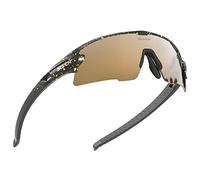 SCVCN Cycling Glasses Polarised Sports Sunglasses with 3 Interchangeable Lenses for Men Women Running Golf Hiking Volleyball Tennis Driving Fishing Softball Mountaineering 31