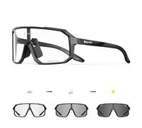 SCVCN Photochromic Cycling Glasses for Men Women Photochromatic Sports Sunglasses Clear Cycling MTB Cycling Glasses Running Volleyball Tennis Softball Mountaineering Golf Hiking 501