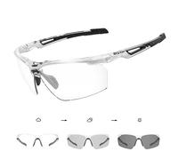 SCVCN Photochromic Sport Sunglasses Cycling Clear Glasses Men Women UV400 Protection MTB BMX Fishing Running Riding Golf Driving Bike Softball Baseball 07