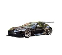 SCVWKAJA Die Cast Vehicles 1:18 For Aston Martin GT3 Alloy Car Model Classic Decorative Ornaments Collection Hobby Display(Black)