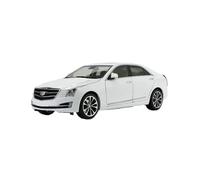 SCVWKAJA Die Cast Vehicles 1:18 For Cadillac ATS ATS-L 2016 Simulation Luxury Car Model Metal Alloy Collectible Hobby Ornaments(White)