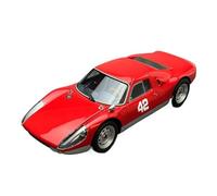SCVWKAJA Die Cast Vehicles 1/18 For Carrera 904 GTS Finished Luxury Alloy Car Model Metal Living Room Ornaments Vehicle(Red)