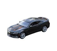 SCVWKAJA Die Cast Vehicles 1:18 For Chevrolet Camaro Scale Replica Static Display Alloy Car Model Collection Series(Black)