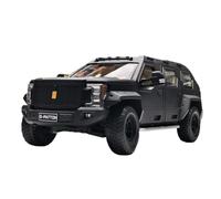 SCVWKAJA Die Cast Vehicles 1:18 For George Patton Replica Scale Modern Model Ornaments Alloy Hobby Collection Car Model(Black)