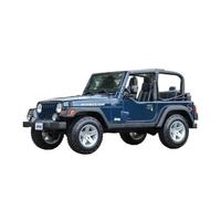 SCVWKAJA Die Cast Vehicles 1:18 For Jeep Wrangler Scale Simulation Car Model Static Off-road Vehicle Model Display Collection(Blue)