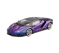 SCVWKAJA Die Cast Vehicles 1:18 For Lamborghini Centenario LP770-4 Alloy Car Model With Opening Doors Suitable For Home Decoration(Purple)