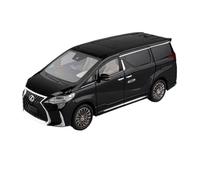 SCVWKAJA Die Cast Vehicles 1:18 For Lexus LM300 MPV Exquisite Alloy Car Model Classic Vehicle Simulation Collectible(Black)