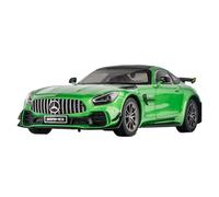SCVWKAJA Die Cast Vehicles 1:18 For Mercedes-AMG GTR Scale Replica Static Display Alloy Car Model Collection Series(Green)