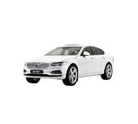 SCVWKAJA Die Cast Vehicles 1:18 For VOLVO S90 Simulation Luxury Car Model Metal Alloy Collectible Hobby Ornaments(White)