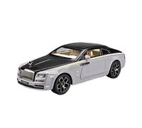 SCVWKAJA Die Cast Vehicles 1:22 For Rolls-Royce Phantom Modern Craft Luxury Alloy Car Model Exquisite Model Ornaments Decoration(Titanium)