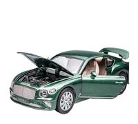 SCVWKAJA Die Cast Vehicles 1:24 For Bentley Continental GT Alloy Car Model Metal Vehicle Simulation Collection Miniature Ornaments(Green)