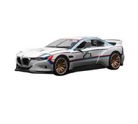 SCVWKAJA Die Cast Vehicles 1:24 For BMW 3.0 CSL Hommage R Alloy Car Model Simulation Metal Racing Car Model Replica Ornaments