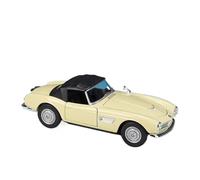 SCVWKAJA Die Cast Vehicles 1:24 For BMW 507 Alloy Simulation Miniature Car Model Is Perfect For Office Decoration(Beige)