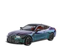 SCVWKAJA Die Cast Vehicles 1:24 For BMW M4 IM Alloy Luxury Car Model Simulation Static Metal Car Model Collection(Purple)