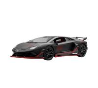 SCVWKAJA Die Cast Vehicles 1:24 For Lamborghini SVJ 63 Alloy Luxury Car Model Simulation Static Metal Car Model Collection(Black)