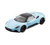 SCVWKAJA Die Cast Vehicles 1:24 For Maserati MC20 Classic Replica Zinc Alloy Car Model Simulation Metal Craft Collection(Blue)