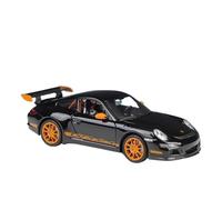 SCVWKAJA Die Cast Vehicles 1:24 For Porsche 911 GT3 RS Alloy Car Model Simulation Metal Racing Car Model Replica Ornaments(Black)