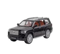 SCVWKAJA Die Cast Vehicles 1:24 For Toyota Land Cruiser LC300 Mini Alloy Sports Car Model Metal Can Be Opened And Closed Collection(Black)