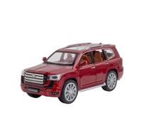 SCVWKAJA Die Cast Vehicles 1:24 For Toyota Land Cruiser LC300 Mini Alloy Sports Car Model Metal Can Be Opened And Closed Collection(Red)