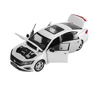 SCVWKAJA Die Cast Vehicles 1:24 For Volkswagen Passat 2023 Classic Cast Alloy Car Model Simulation Sedan Ornaments Display(White)