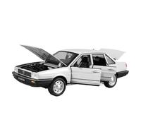 SCVWKAJA Die Cast Vehicles 1:24 For Volkswagen Santana Simulation Simulation Metal Alloy Model Car Luxury Ornaments Decoration(White)