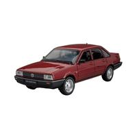 SCVWKAJA Die Cast Vehicles 1:24 For Volkswagen Santana Sports Car Alloy Simulation Car Model Mini Vehicle House Decoration(Red)