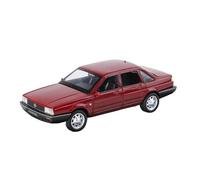 SCVWKAJA Die Cast Vehicles 1:24 For Volkswagen Santana Static Zinc Alloy Car Model Modern Craft Study Collection Ornaments(Red)