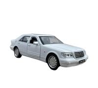 SCVWKAJA Die Cast Vehicles 1:32 For Benz Tiger Head Miniature Metal Vehicle Model Ornament Display Alloy Automobile Model(White)
