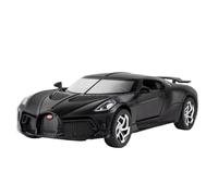 SCVWKAJA Die Cast Vehicles 1:32 For Bugatti La Voiture Noire Exquisite Alloy Car Model Classic Sports Car Simulation Collectible(Black)