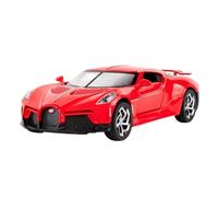 SCVWKAJA Die Cast Vehicles 1:32 For Bugatti La Voiture Noire Exquisite Alloy Car Model Classic Sports Car Simulation Collectible(Red)
