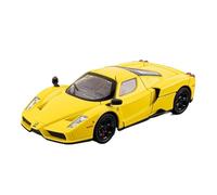 SCVWKAJA Die Cast Vehicles 1:32 For Ferrari Enzo Scale Miniature Alloy Car Model Collection Vehicle Model Ornaments(Yellow)