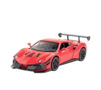 SCVWKAJA Die Cast Vehicles 1:32 For Ferrari LaFerrari 488 Simulation Alloy Car Model Replica Sports Car Ornaments Collectibles(Red)