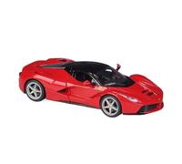SCVWKAJA Die Cast Vehicles 1:32 For Ferrari LaFerrari Finished Alloy Model Car Craft Replica Living Room Ornaments Decoration(Red)
