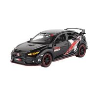 SCVWKAJA Die Cast Vehicles 1:32 For Honda CIVIC TYPE-R Static Pull Back Alloy Car Model Metal Collectible Home Decor Collectible(Black)