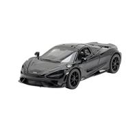 SCVWKAJA Die Cast Vehicles 1:32 For McLaren 765LT Sports Car Alloy Simulation Car Model Mini Vehicle House Decoration(Black)