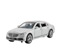 SCVWKAJA Die Cast Vehicles 1:32 For Mercedes-Benz S400L Mini Alloy Sports Car Model Metal Can Be Opened And Closed Collection(Silver)