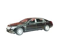 SCVWKAJA Die Cast Vehicles 1/32 For Mercedes-Benz S650 Exquisite Scale Static Alloy Car Model Modern Miniature Metal Ornaments(Black)