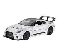 SCVWKAJA Die Cast Vehicles 1: 32 For Nissan Skyline GTR CSR2 Alloy Metal Car Model Collection Static Model Ornaments Decoration(White)