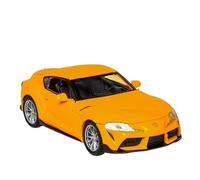 SCVWKAJA Die Cast Vehicles 1:32 For TOYOTA GR SUPRA Scale Miniature Alloy Car Model Collection Vehicle Model Ornaments(Yellow)