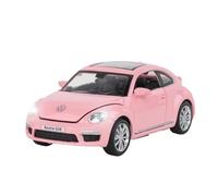 SCVWKAJA Die Cast Vehicles 1:32 For Volkswagen Beetle GSR Classic Alloy Car Model Replica Exhibition Hall Collection Ornaments(Pink)