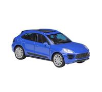 SCVWKAJA Die Cast Vehicles 1:36 For Porsche Macan Turbo Scale Miniature Alloy Car Model Collection Vehicle Model Ornaments