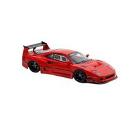 SCVWKAJA Die Cast Vehicles 1:64 For Ferrari F40 LBWK Luxury Casting Alloy Car Model Modern Craft Ornaments Model Collection(Red)
