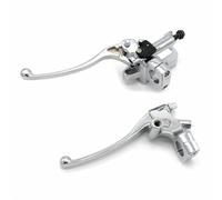 SCVYLNZ Motorcycle Brake Master Cylinder 25mm Fit for VT250 NV400 NV600 NV750C2 VF750 VF750CD VT750C VT750CD VT1100 VT1300 VTX1300(Chrome)