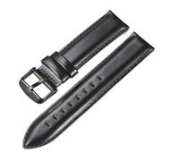 SCWZZWSY Leather Watchband 18mm 20mm 22mm Black Brown Red Cowhide Watch Band Quick Release Strap Watch Accessories