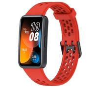 SCWZZWSY Silicone Watch Strap For Band 8 Accessories sport Breathable watchband Replacement Wristband bracelet for Band 9