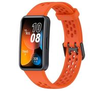 SCWZZWSY Silicone Watch Strap For Band 8 Accessories sport Breathable watchband Replacement Wristband bracelet for Band 9