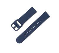SCWZZWSY Suitable for silicone watch strap 18mm 20mm silicone replacement watch, quick release flat interface smooth sports style