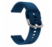 SCWZZWSY Suitable for silicone watch strap 18mm 20mm silicone replacement watch, quick release flat interface smooth sports style